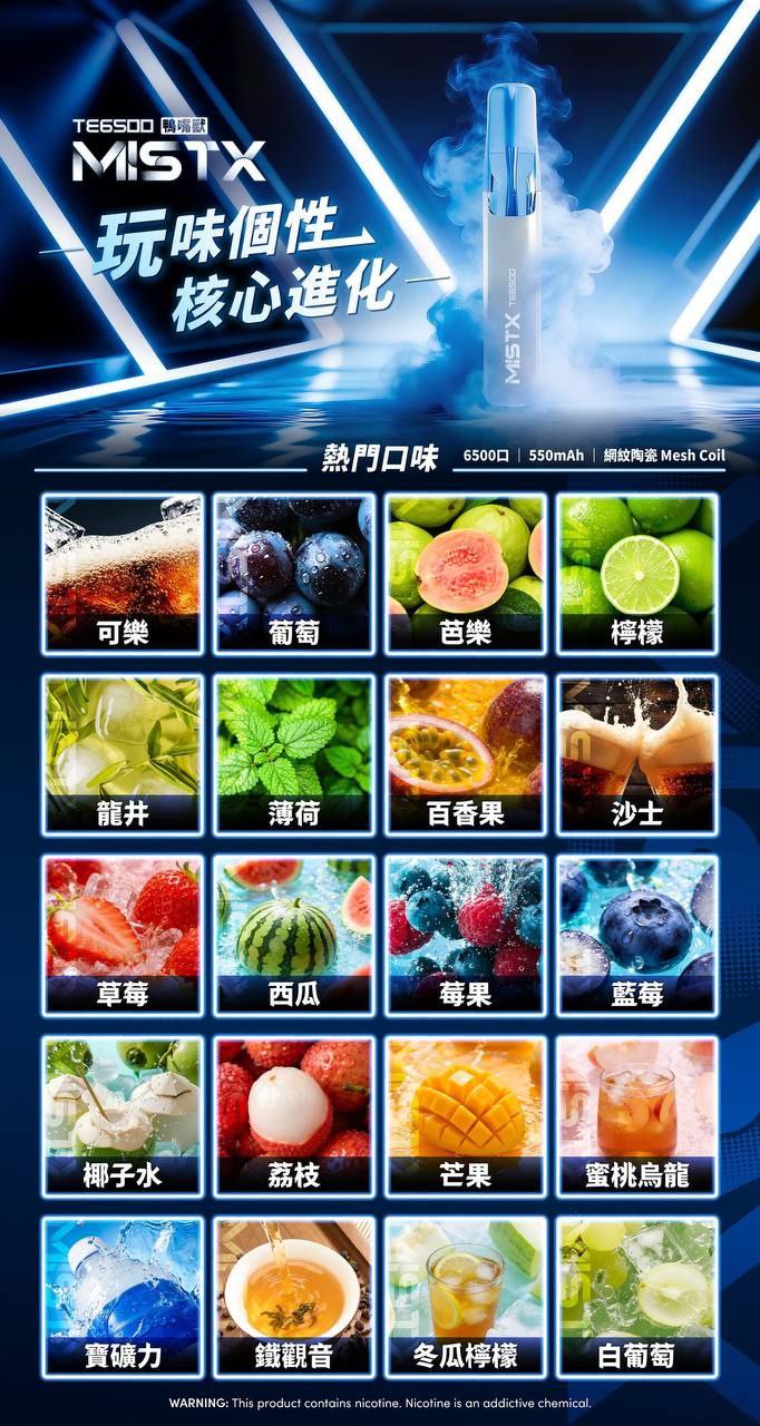 MISTX 鴨嘴獸 拋棄式6500口 圖片 1